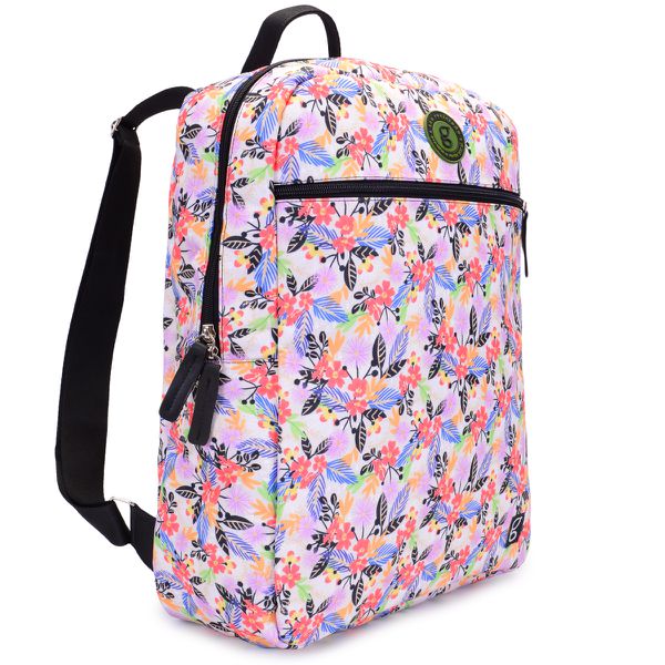 MOCHILA VEGANA VEGALLI FLORES DO CERRADO