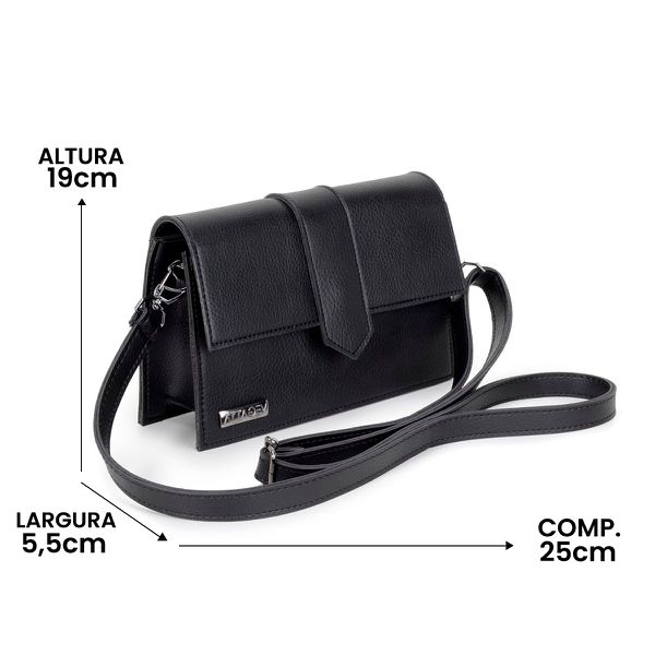 Bolsa Ana - Preto