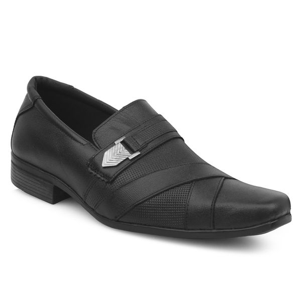 Sapato Social Masculino Preto Apolo