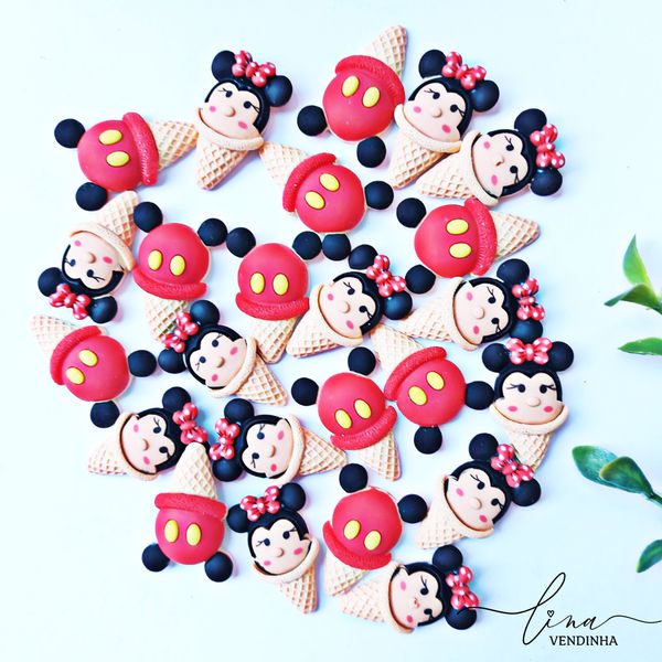 Sorvetinhos Minnie Resina (4Uni.)