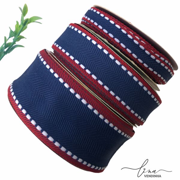 Fita Pesp. Sinimbu (Marinho /Vermelho)