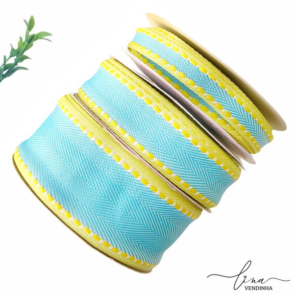 Fita Pesp.Sinimbu (Azul/Amarelo) 