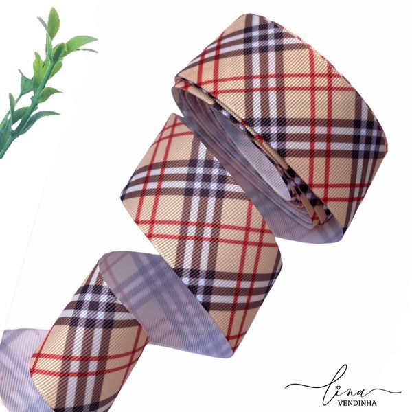Fita Sanding Xadrez Burberry