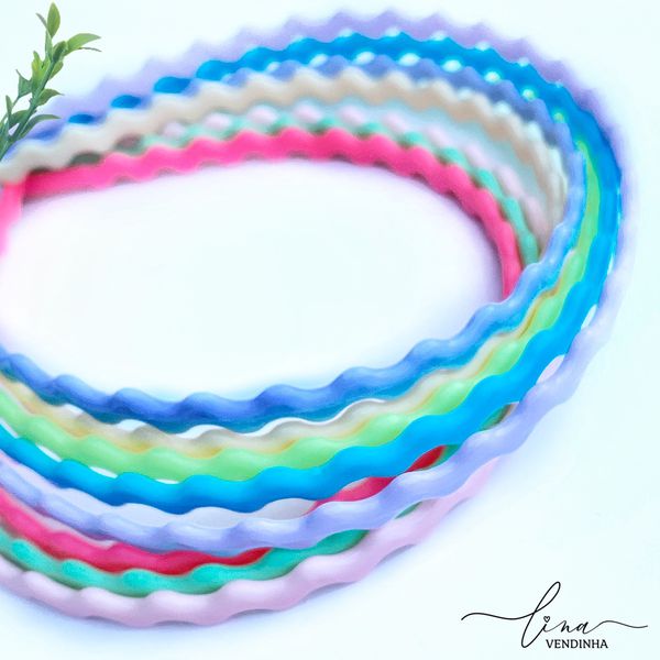 Tiara Ondas 5mm (4 unidades) 