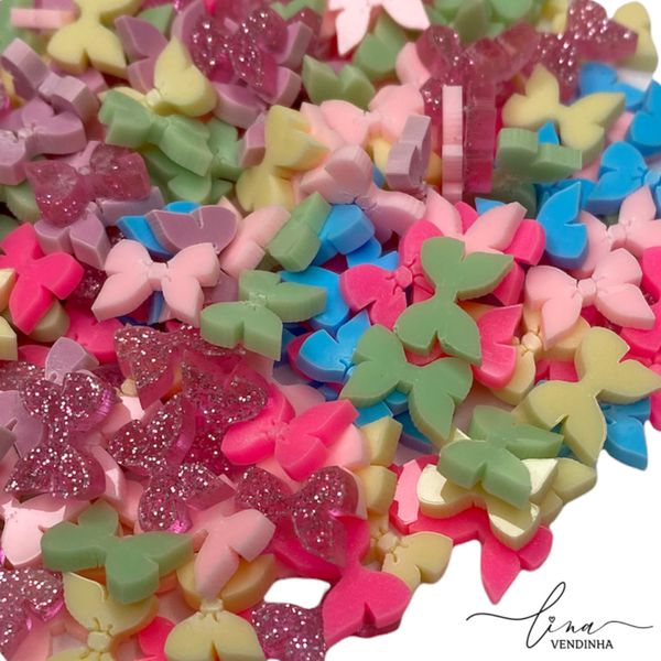 Micro Laço Acrílicos (10Uni.) 