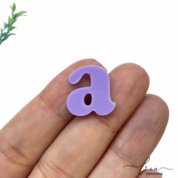 Iniciais Minúsculas Lilás (2Uni.) 