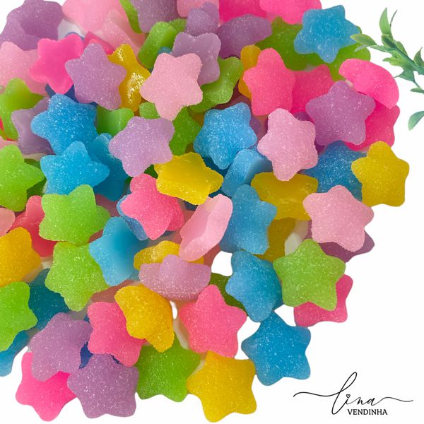 Jujuba Estrela Coloridas (6Uni.)
