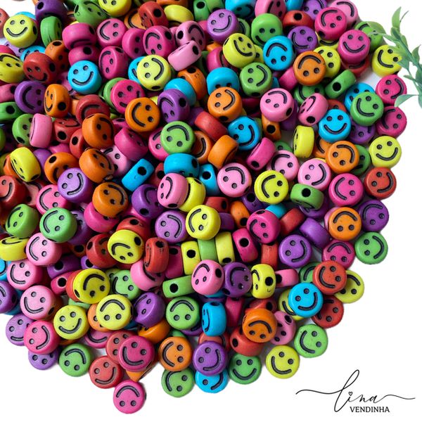 Contas Smile Coloridas