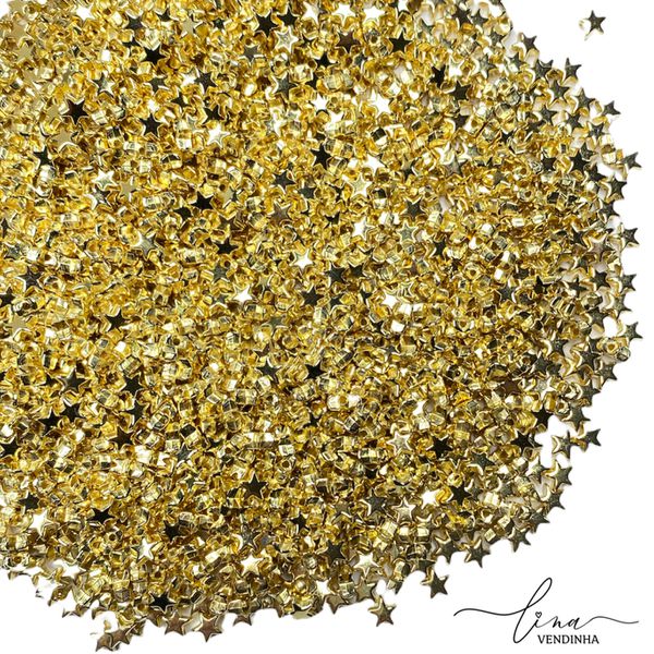 Contas Estrelas (6MM) 