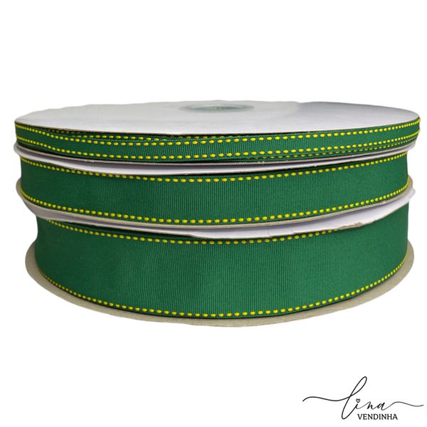 Fita Pespontada Yama Brasil Verde 