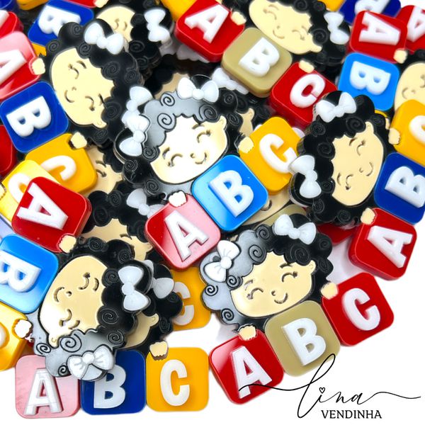 Bonequinha ABC Acrílico (2Uni.) 
