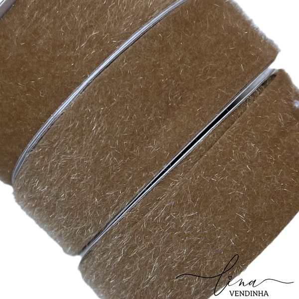 Fita Pelinhos Caramelo (40mm) 