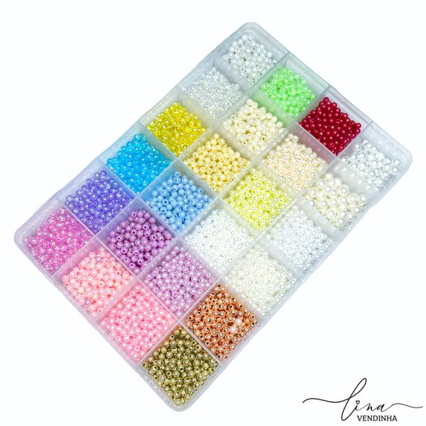 Caixinha Pérola 24 Cores