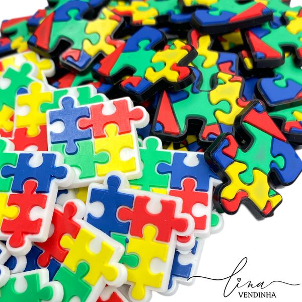 Quebra Cabeça Autismo Emborrachado (4Uni.) 
