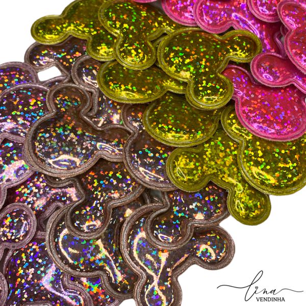 Minnie Espelhada Holográfica (2 Uni.) 