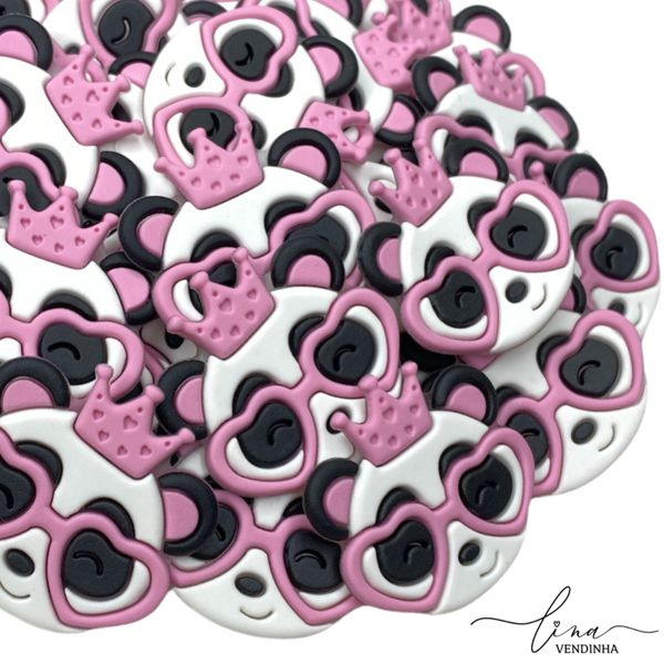 Panda Óculos Emborrachado (2Uni.)