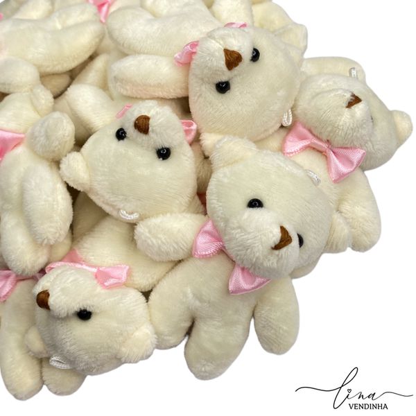 Urso Pelúcia 8CM (2 unid) 