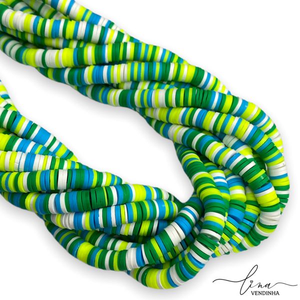 Cordão Disquinho Fimo Brasil (6MM)