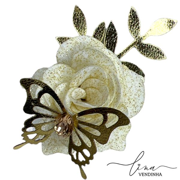 Kit Flor Nay Feltro/Lonita 