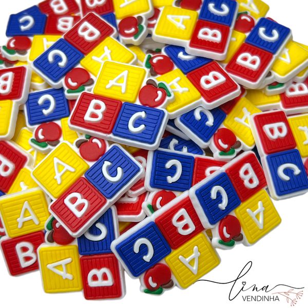 Cubo Abc Maçã Emborrachado (2Uni.) 