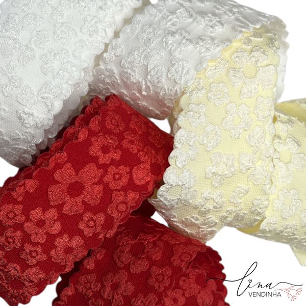 Fita Relevo Flor (38mm) 