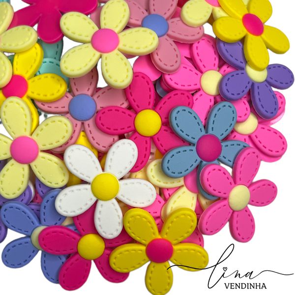 Flor Diversas Pesponto Embor. (2Uni.)
