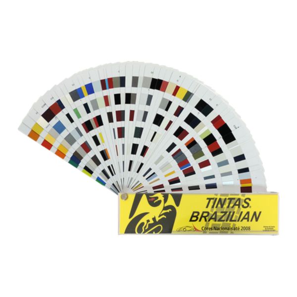 Catalogo Automotivo Cores Ate 2008 Brazilian