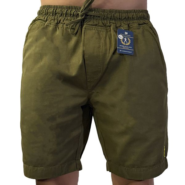 Bermuda Sarja Verde texturizada - Word Class 