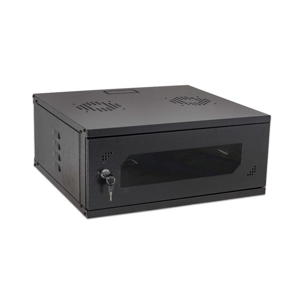 Mini Rack 19" Compact Lite 3U X 370mm Porta Acrílica - ProtectM