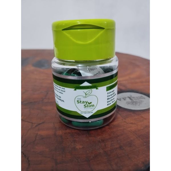 Stay Slim Chá Encapsulado Emagrecedor Termogênico
