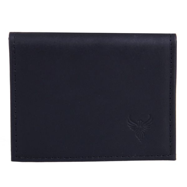 Carteira Masculina 100% Couro Legítimo Modelo Em L (Preto)