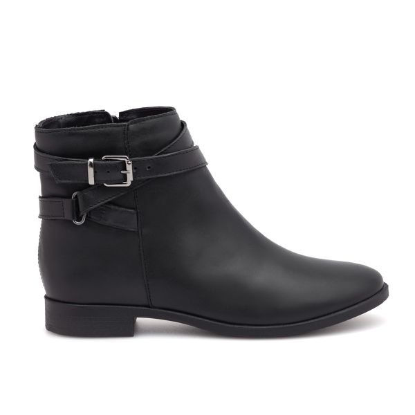 Bota Couro Fragoso Preto - VIA MISS | Calçados Femininos