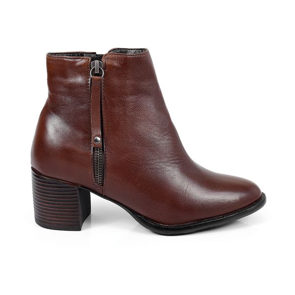 Bota Couro Mali Trufa - VIA MISS | Calçados Femininos