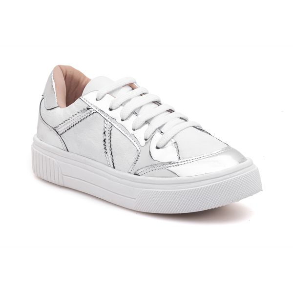 Tênis Miss Flame Branco - VIA MISS | Calçados Femininos
