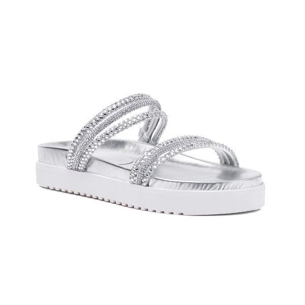 Birken Kawai Prata - VIA MISS | Calçados Femininos