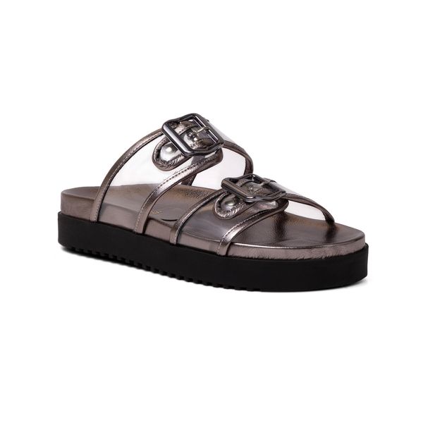 Birken Maldivas Prata Velho - VIA MISS | Calçados Femininos