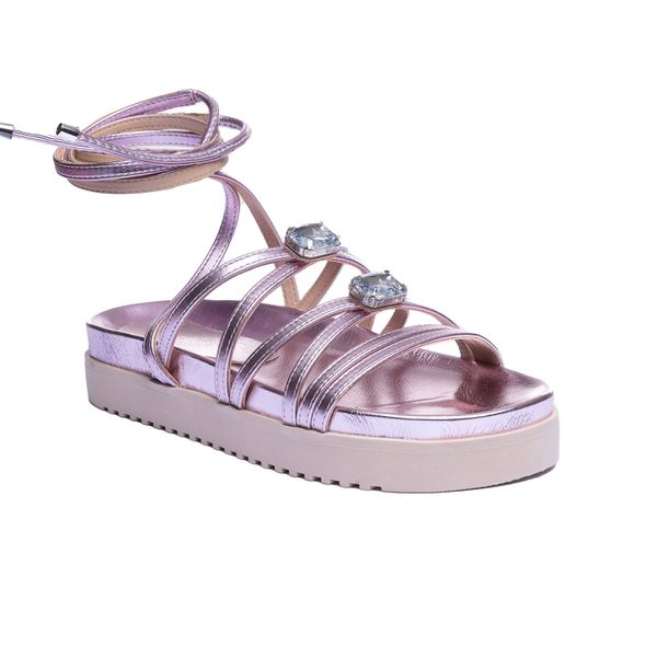 Birken Moorea Lilás - VIA MISS | Calçados Femininos