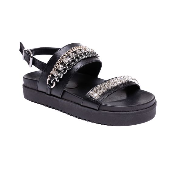 Birken Bahamas Preto - VIA MISS | Calçados Femininos