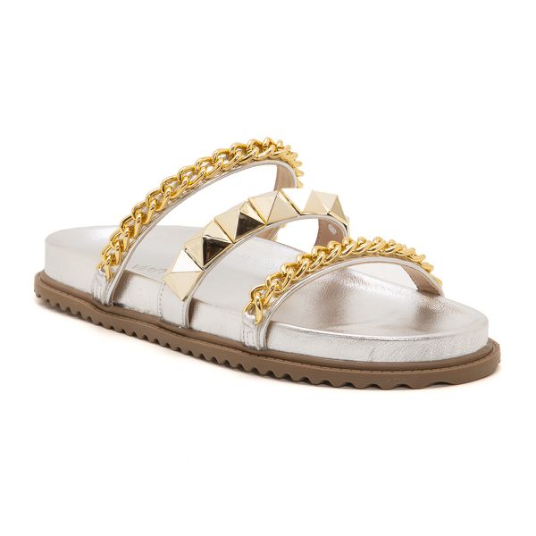 Birken Monolia Prata - VIA MISS | Calçados Femininos