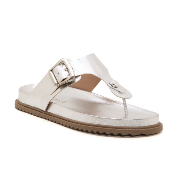 Birken Santa Guilia Prata - VIA MISS | Calçados Femininos