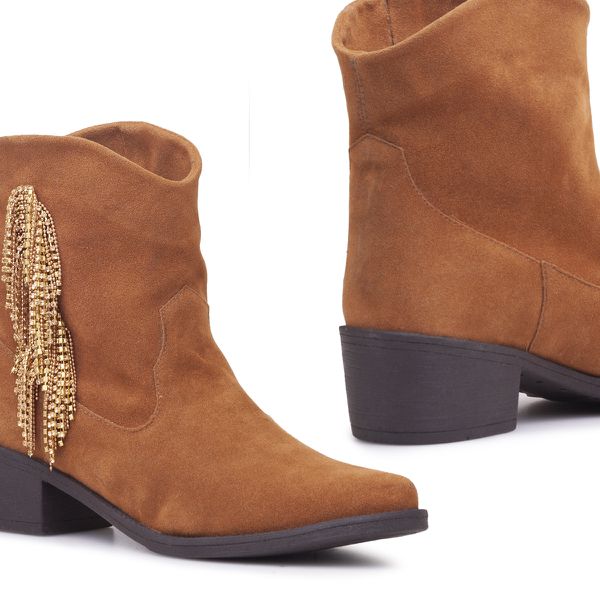 Bota salto hot sale bloco mississipi