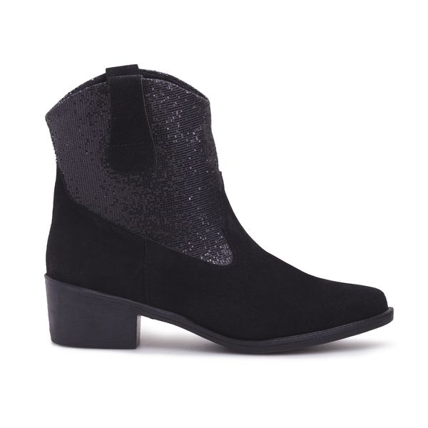 Bota Western Mississippi Oxford Preto VIA MISS Cal ados Femininos
