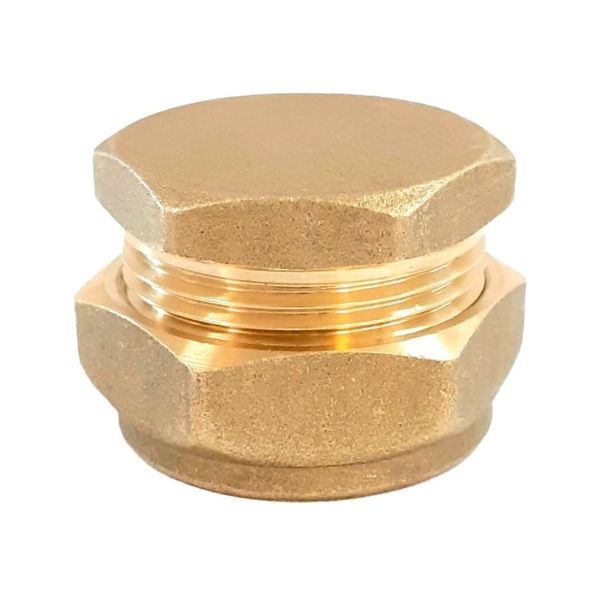 Kit 2 Tampão Fácil 22 mm Sem Solda Coletor Placa Solar 3/4