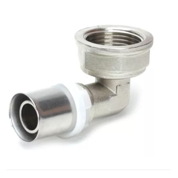 COTOVELO PRENSAR PEX MULTICAMADAS FEMEA 20X3/4 VIAPRESS
