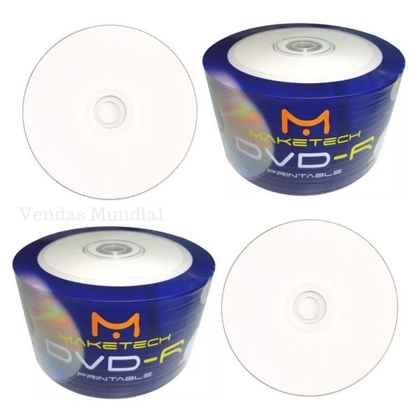 50 DVD-R MAKETECH 4.7GB/16X PRINTABLE 