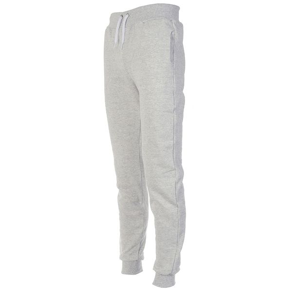 Calça Moletom Plus Size Skinny Jogger Cinza
