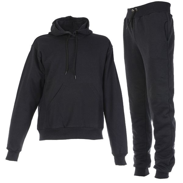 Conjunto Moletom Plus Size Peluciado Preto