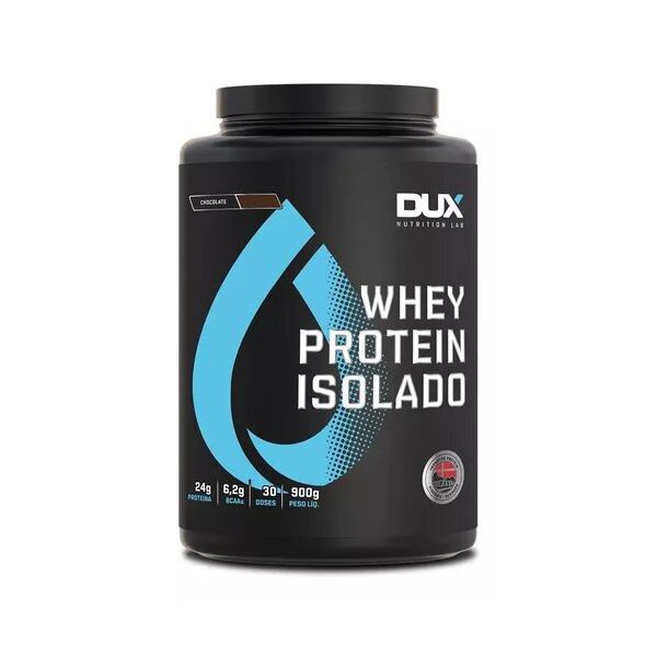 Whey Protein Isolado Dux Nutrition 900g Sabor Chocolate