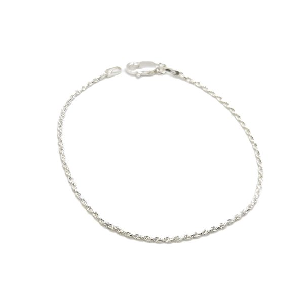 Pulseira Cordão Baiano Super Fino em Prata 925