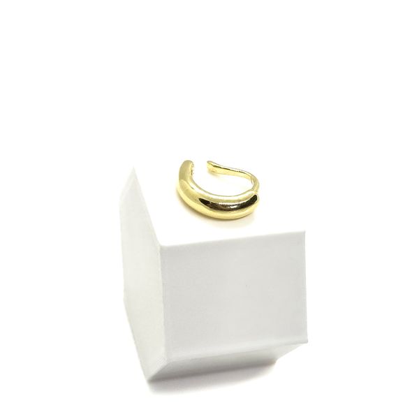 Piercing Fake Basic Médio Banhado a Ouro
